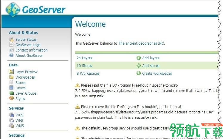 Geoserver(数据查看工具)官方版