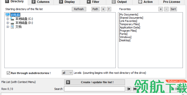 Directory List &amp; Print Pro(打印和列表目录工具) 破解版