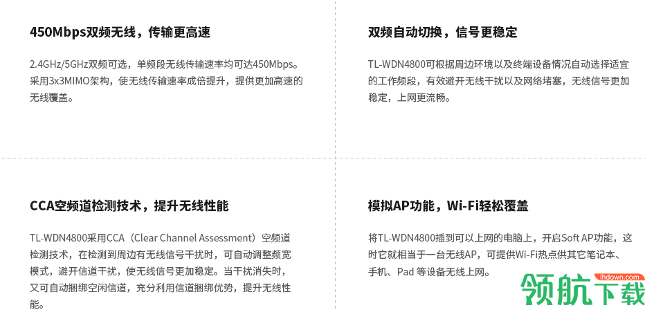 TL-WDN4800网卡驱动官方版