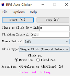 RPGAutoClicker鼠标点击工具官方版