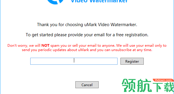 uMark Video Watermarker破解版(附注册机)