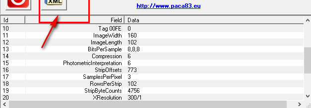 exif2xml(exif转xml工具)绿色版