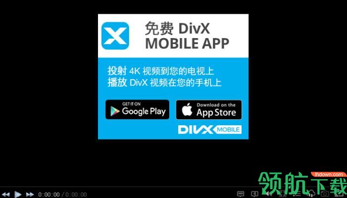 DivX Plus(高清播放器)绿色版