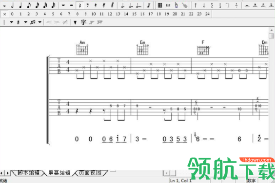 吉他简谱软件_小星星吉他简谱(2)