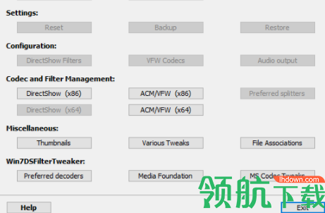 K-LiteCodecTweakTool解码器扫描官方版