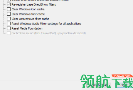 K-LiteCodecTweakTool解码器扫描官方版