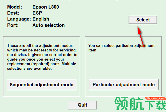 爱普生L801清零软件中文版