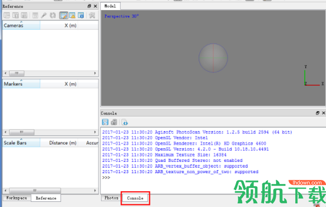 AgisoftPhotoScan摄像建模工具破解版