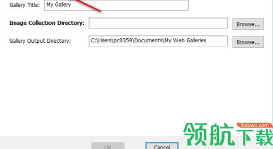 Html Web Gallery Generator(图片转html工具)官方版