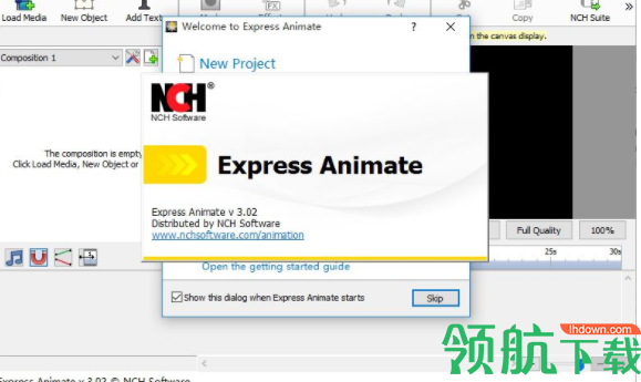 Express Animate(快速动画制作软件)官方版