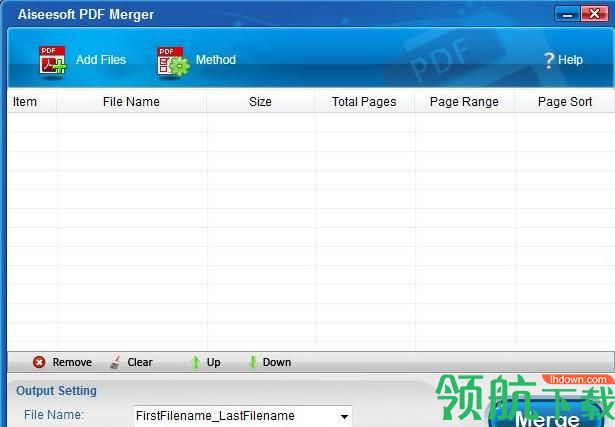 Aiseesoft PDF Merger官方版