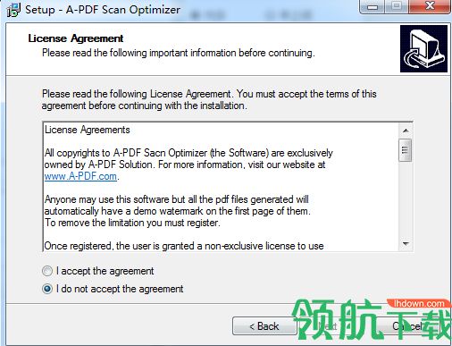 A PDF Scan Optimizer