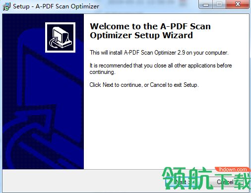 A PDF Scan Optimizer