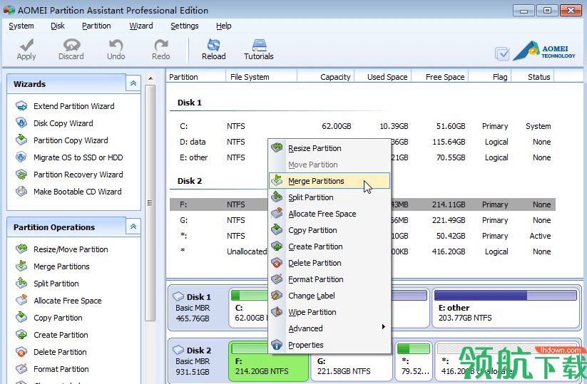 AOMEI Partition Assistant破解版「附注册机」