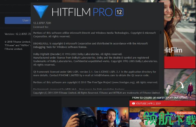 HitFilm Pro 2019破解版