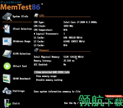 PassMark MemTest86 Pro破解版(内存测试软件)