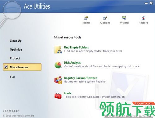Ace Utilities破解版(系统清理工具)