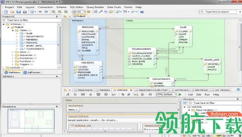 DbSchema数据库关系图设计器