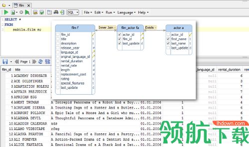 DbSchema数据库关系图设计器