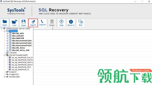 SysTools SQL Recovery破解版