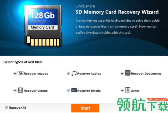 IUWEshareSDMemoryCardRecoveryWizard汉化破解版