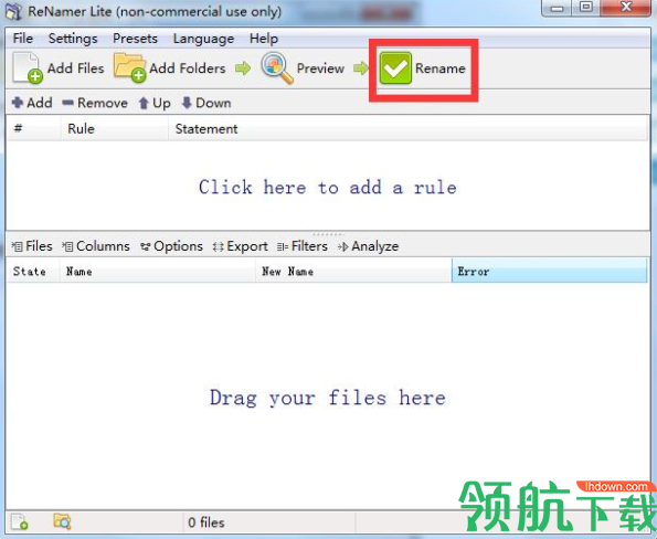 ReNamerLite文件批量重命名官方版