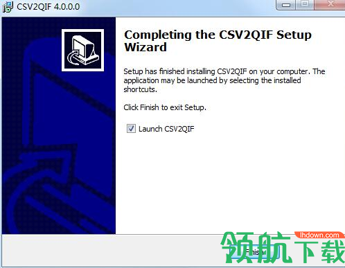 CSV2QIF文件格式转换官方版