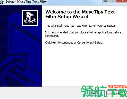 MuseTipsTextFilter过滤工具绿色版