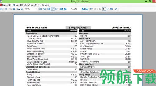 Karaosoft Song List Generator破解版
