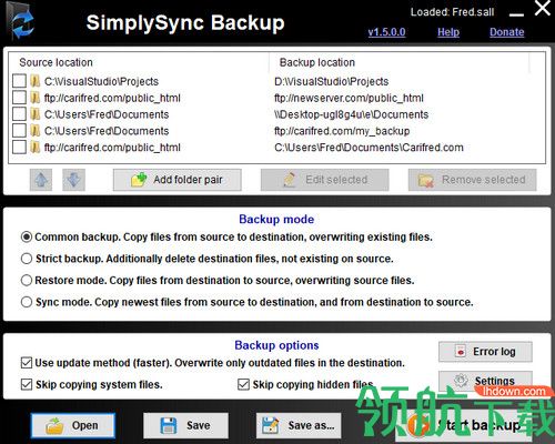SimplySync Backup绿色版