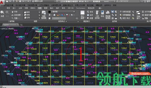 HTCAD土方计算软件
