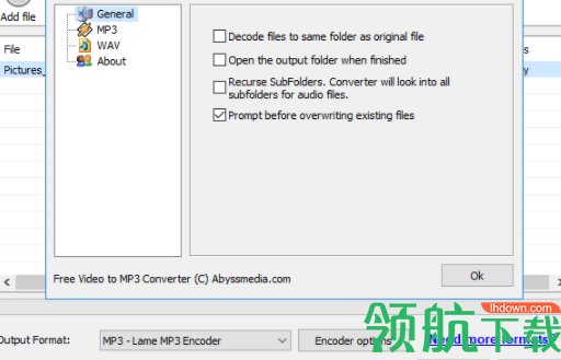 AbyssMediaFreeVideotoMP3Converter音乐提取工具官方版