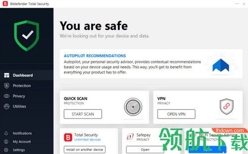 Bitdefender Total Security 2020破解版