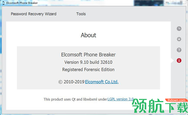 ElcomsoftPhoneBreaker密码恢复工具破解版