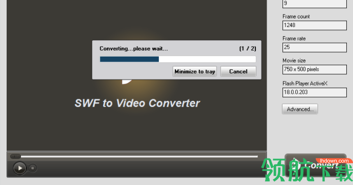 iPixSoftSWFtoVideoConverter视频转换工具官方版