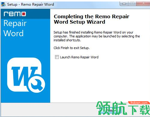 RemoRepairWord文件修复工具绿色版