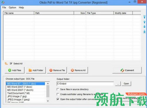 Okdo Pdf to Word Txt Tif Jpg Converter破解版