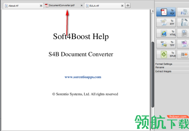 Soft4BoostDocumentConverter文档转换工具绿色版