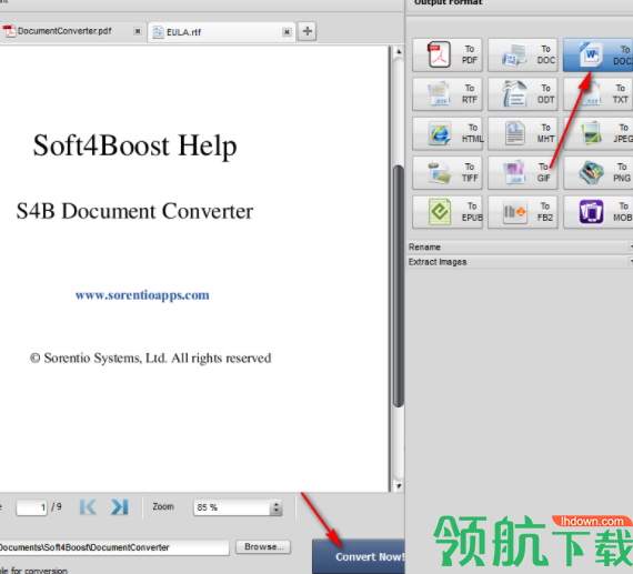 Soft4BoostDocumentConverter文档转换工具绿色版