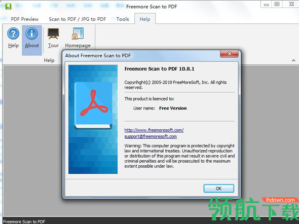 Freemore Scan to PDF(扫描转PDF软件)绿色版