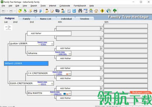 Family Tree Heritage Gold破解版