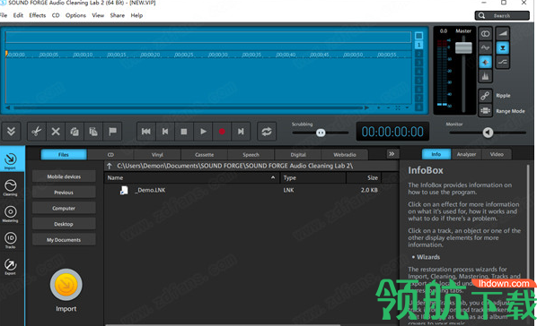 SOUNDFORGEAudioCleaningLab2绿色破解版