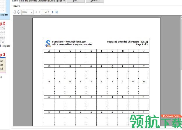 High-LogicScanahand字体生成器破解版