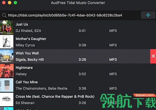 AudFree Tidal Music Converter Mac破解版