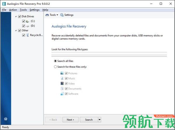 AuslogicsFileRecoveryPro文件恢复工具绿色版