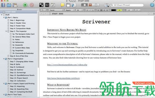 Scrivener Mac破解版