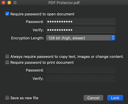 PDF Protector Mac破解版