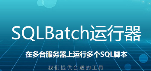 AmGoData SQLBatch Runner破解版