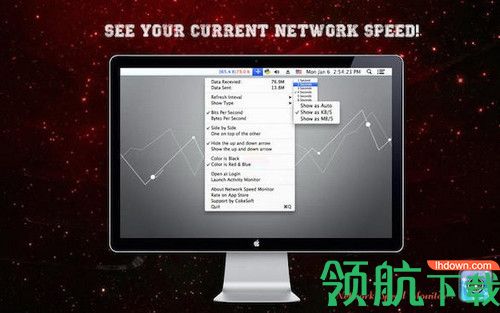Network Speed Monitor Mac破解版