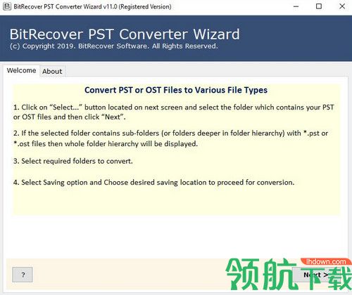 BitRecover PST Converter Wizard破解版